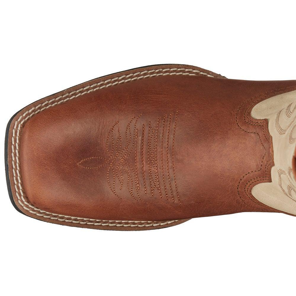 商品Justin Boots|Canter Embroidery Square Toe Cowboy Boots,价格¥1192,第6张图片详细描述