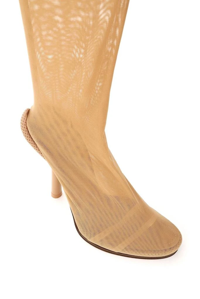 商品Burberry|STRETCH TULLE SOCK ANKLE BOOTS,价格¥7297,第4张图片详细描述