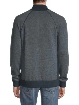 商品Vince|Wool & Cashmere Quarter-Zip Pullover,价格¥791,第2张图片详细描述