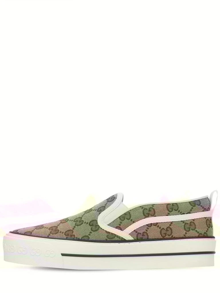 商品Gucci|20mm Gucci Tennis 1977 Slip-on Sneakers,价格¥5209,第4张图片详细描述