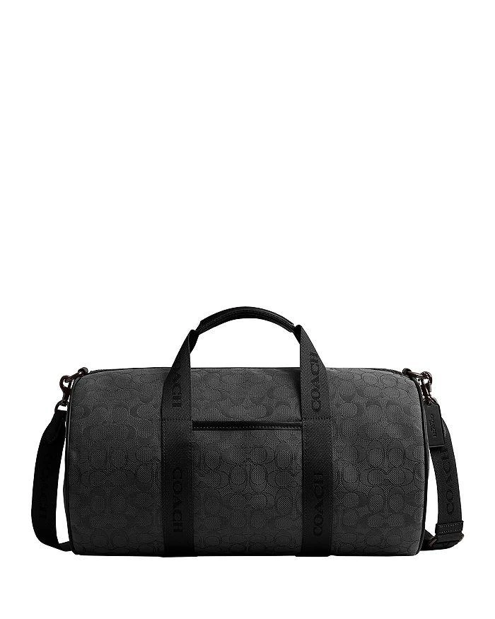 商品Coach|Theo Signature Jacquard Duffle Bag,价格¥2576,第1张图片详细描述