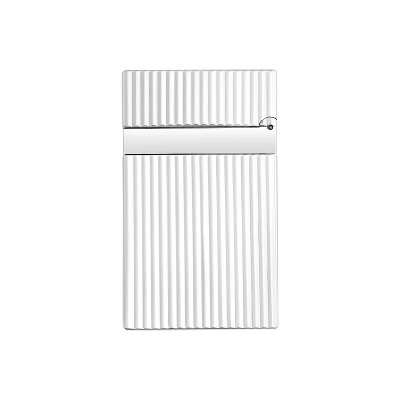 商品S.T. Dupont|S.T.Dupont法国都彭 LIGNE 2男士银色黄铜扭索饰纹打火机,价格¥7152,第5张图片详细描述