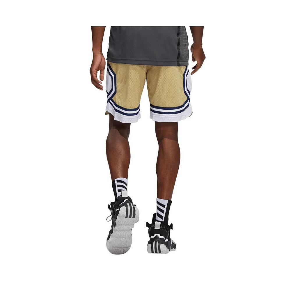 商品Adidas|Men's Gold Georgia Tech Yellow Jackets Swingman AEROREADY Basketball Shorts,价格¥439,第2张图片详细描述