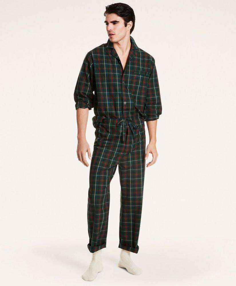 Tartan Flannel Pajamas商品第2张图片规格展示
