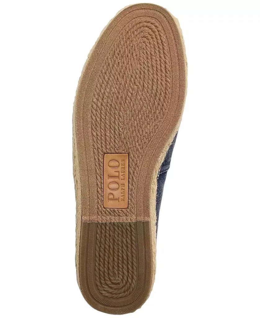 商品Ralph Lauren|Men's Cevio Washed Canvas Espadrilles,价格¥727,第5张图片详细描述