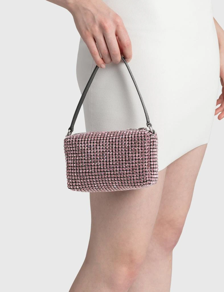商品Alexander Wang|Heiress Pouch in Rhinestone Mesh,价格¥4732,第5张图片详细描述