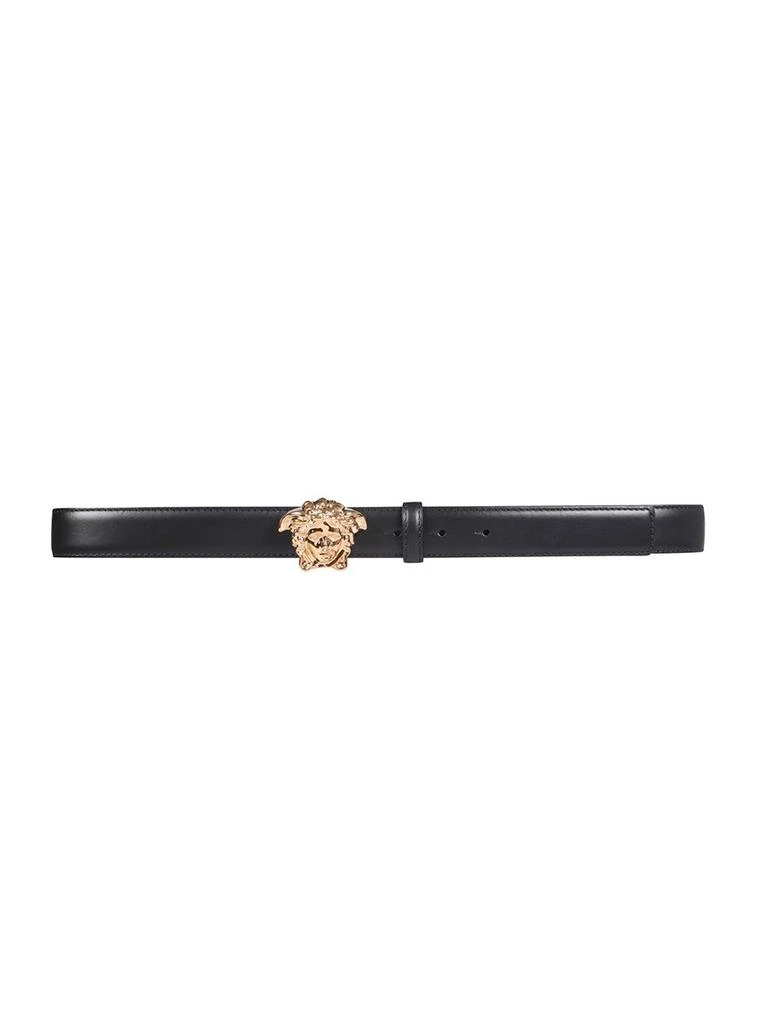 商品Versace|Versace Mens Black Leather Belt,价格¥3850,第1张图片