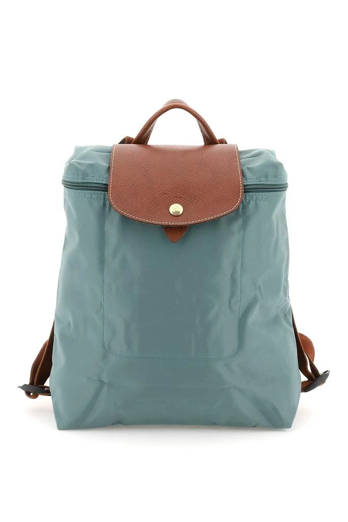 商品Longchamp|Longchamp nylon and leather le pliage original backpack,价格¥748,第1张图片
