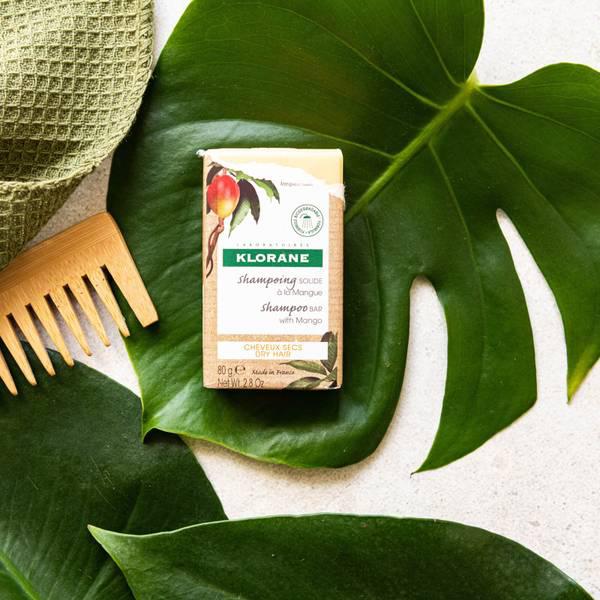 KLORANE Nourishing Solid Shampoo Bar with Mango for Dry Hair 80g商品第4张图片规格展示