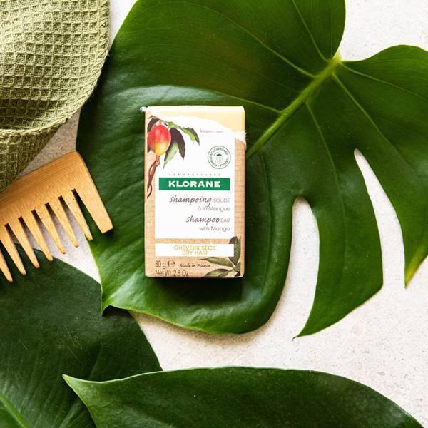 商品KLORANE|KLORANE Nourishing Solid Shampoo Bar with Mango for Dry Hair 80g,价格¥104,第4张图片详细描述