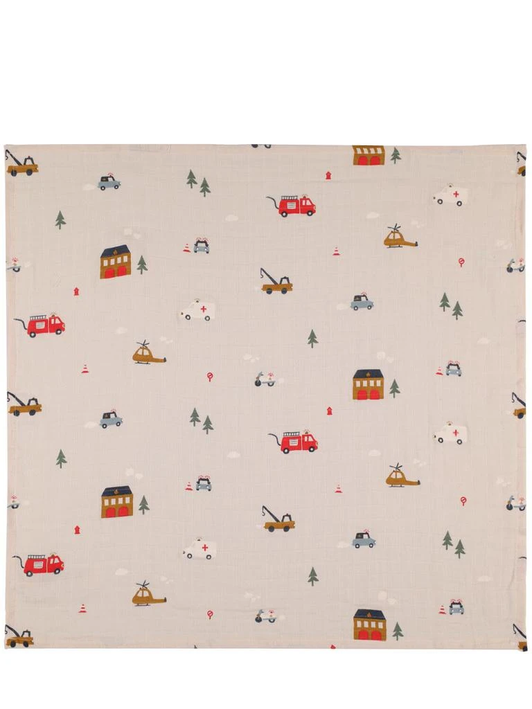 商品Liewood|Set Of 2 Organic Muslin Cotton Blankets,价格¥93,第1张图片详细描述