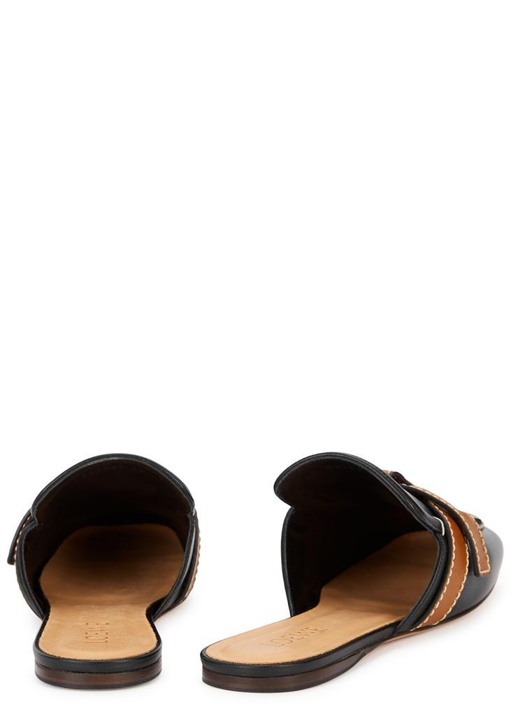 商品Loewe|Gate black leather mules,价格¥4548,第5张图片详细描述