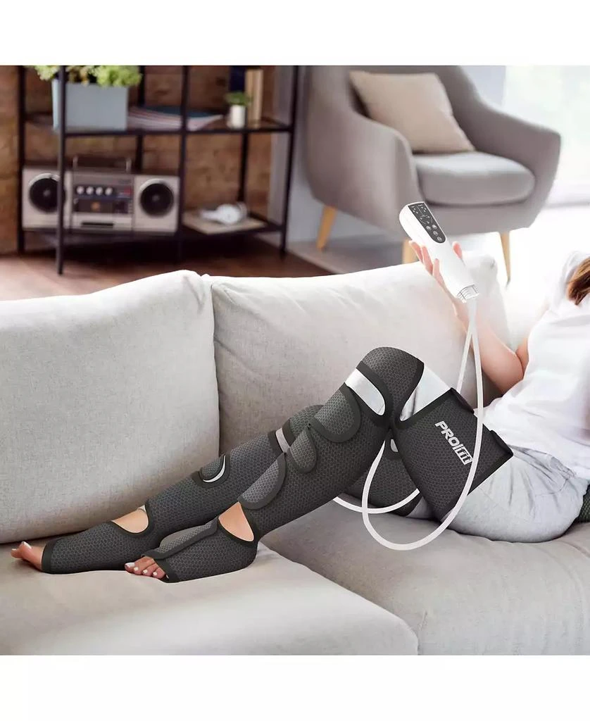 商品Tzumi|PROfit Leg Compression Foot Massager with Multiple Massage, Intensity, and Heat Levels,价格¥1346,第4张图片详细描述