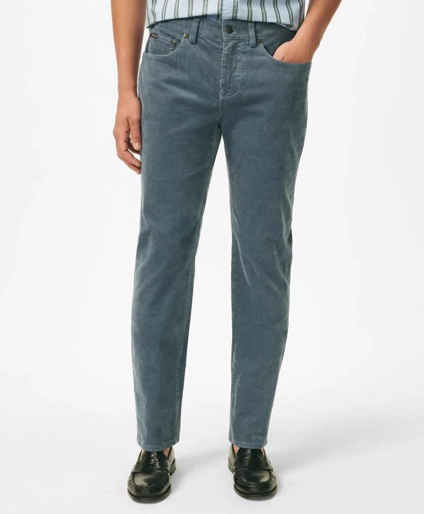 商品Brooks Brothers|Slim Fit Five-Pocket Stretch Corduroy Pants,价格¥499,第1张图片