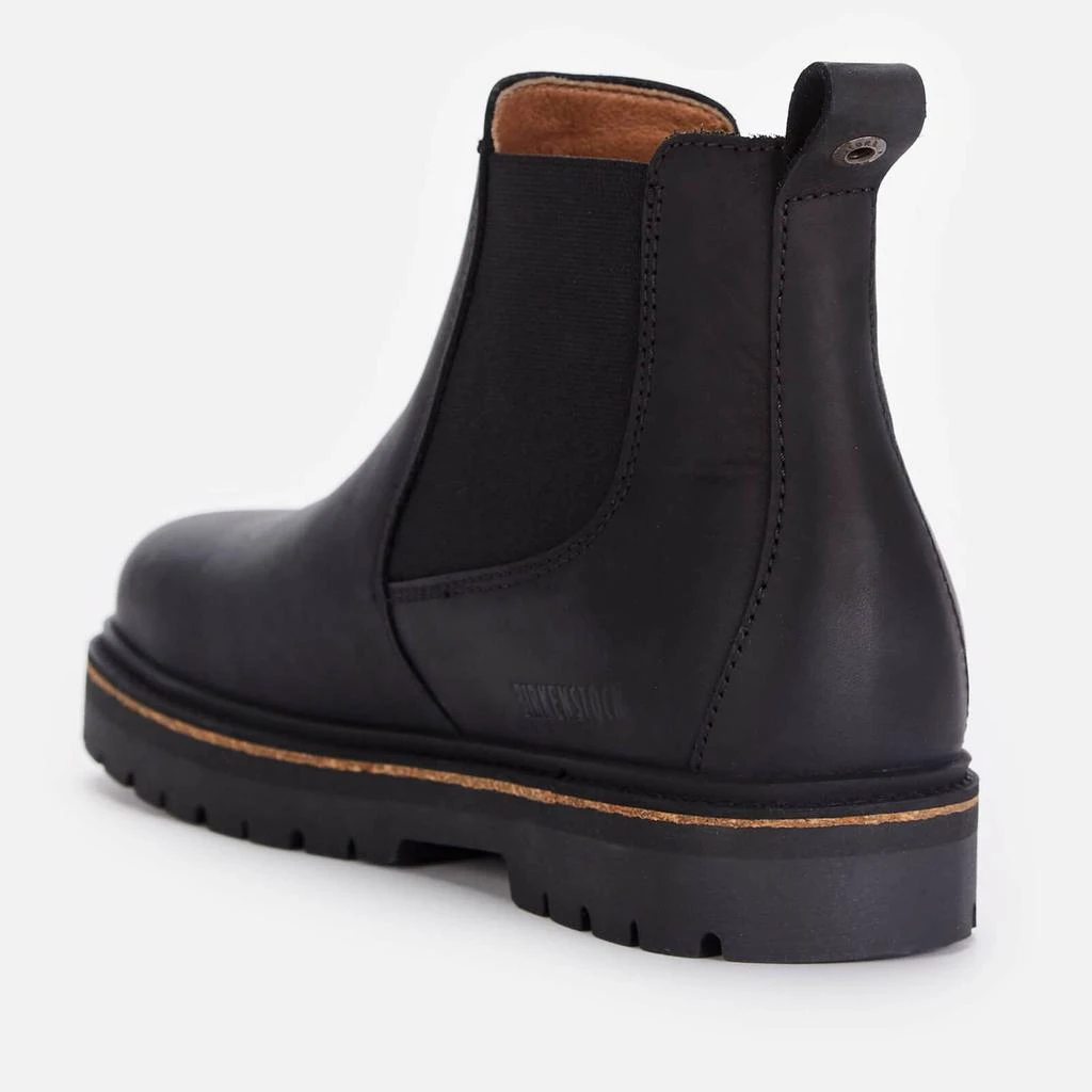 商品Birkenstock|BIRKENSTOCK WOMEN'S STALON NUBUCK CHELSEA BOOTS - BLACK,价格¥1475,第3张图片详细描述