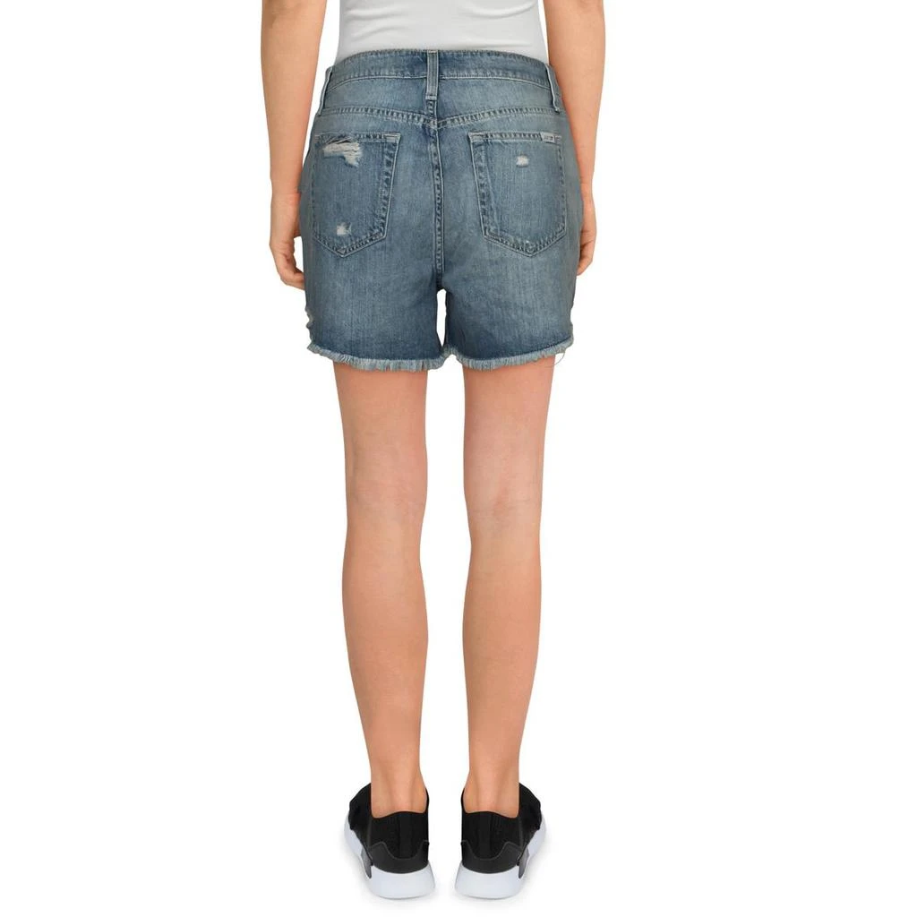 商品Joe's|Joe's Womens High Rise Destroyed Denim Shorts,价格¥84,第2张图片详细描述