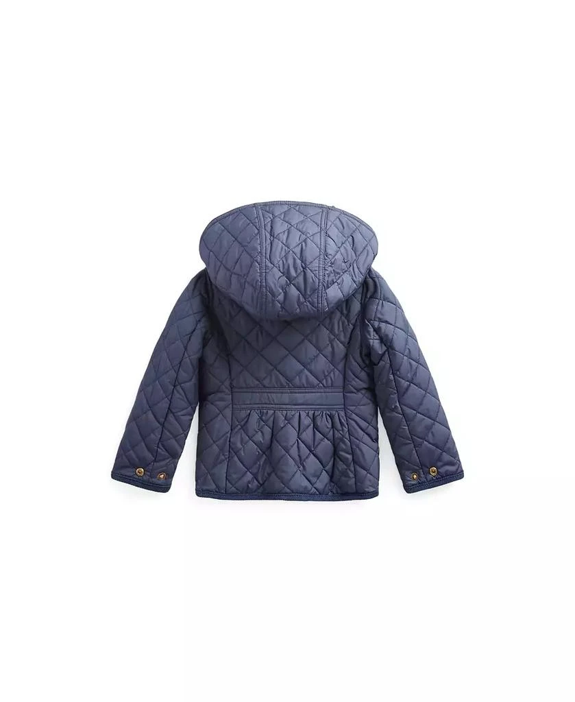 Toddler and Little Girls Quilted Water-Repellent Barn Jacket 商品