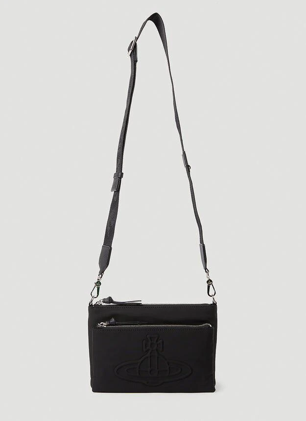 商品Vivienne Westwood|Penny Double Pouch Crossbody Bag in Black,价格¥3391,第1张图片