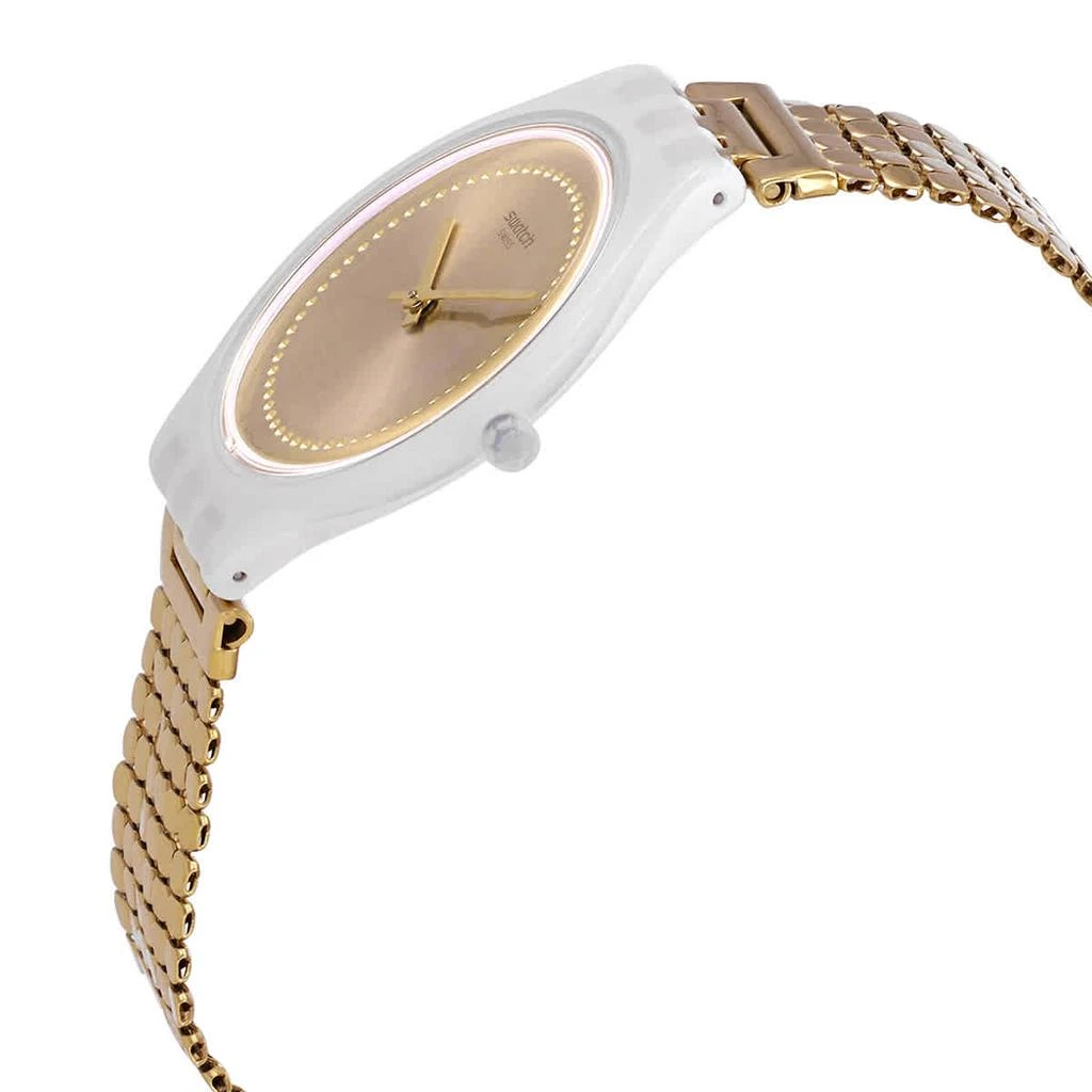 商品Swatch|Swatch Skinglance L Quartz Gold Dial Watch SVOW104GA,价格¥373,第2张图片详细描述