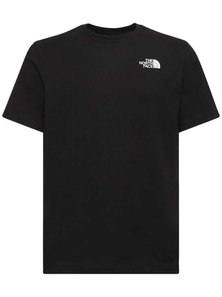 商品The North Face|Mountain Outline Printed Cotton T-shirt,价格¥298,第1张图片