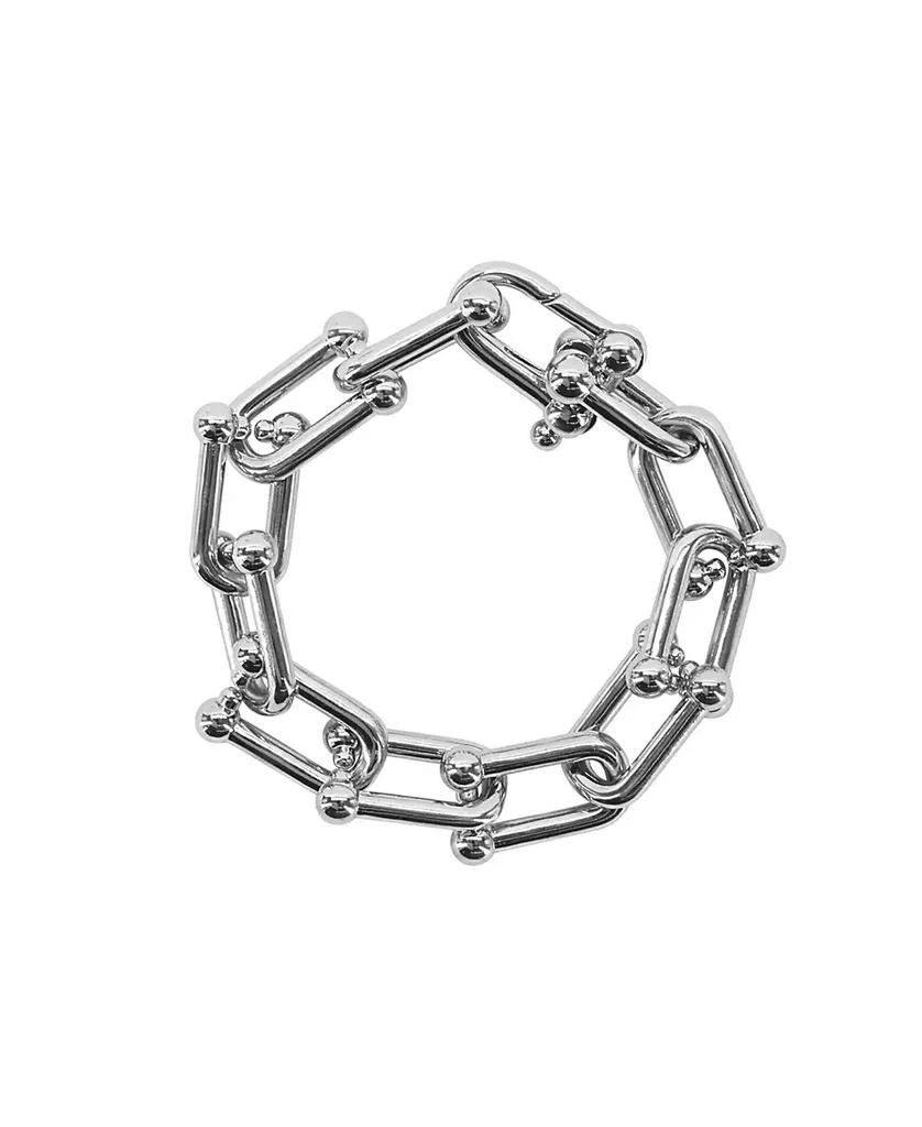 商品OMA THE LABEL|Kosi Bracelet in White Gold-Plated Brass,价格¥707,第1张图片