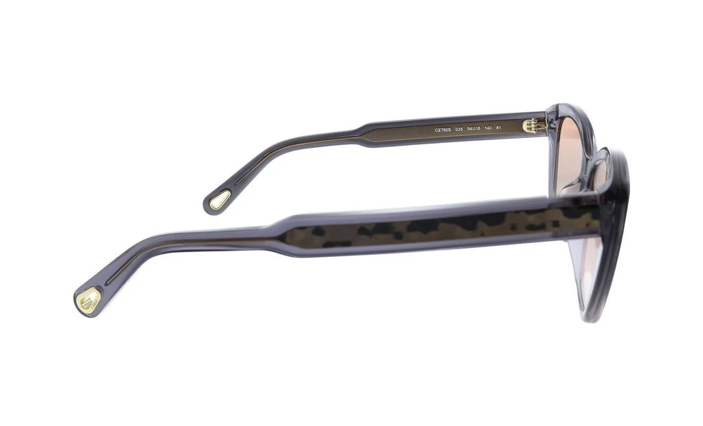 商品Chloé|Chloe CE760S Grey Rectangle Sunglasses,价格¥792,第3张图片详细描述