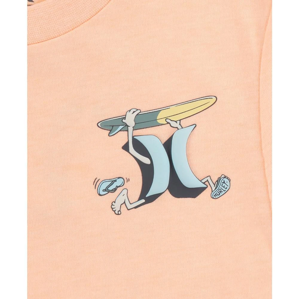 商品Hurley|Big Boys Surfs Up Mascot Tee,价格¥105,第3张图片详细描述