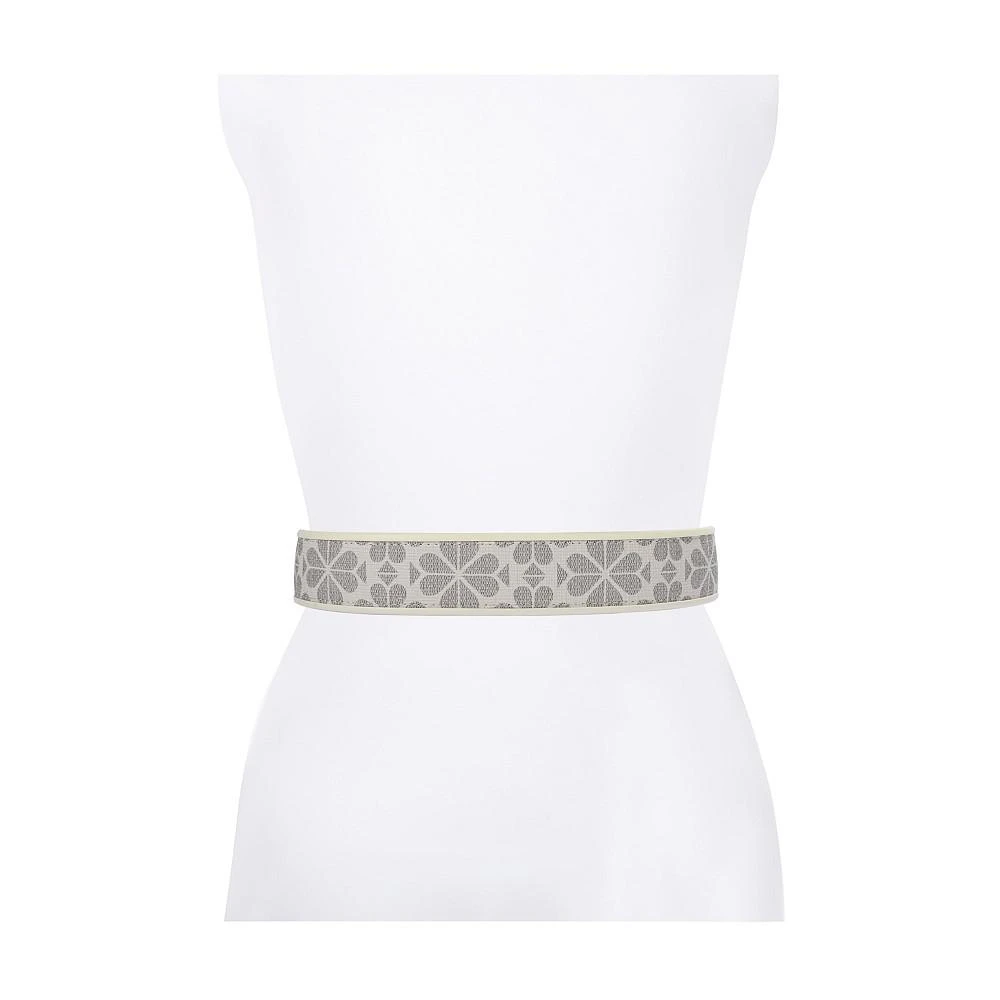 商品Kate Spade|Women's 40mm Logo Coated Canvas Belt,价格¥661,第3张图片详细描述