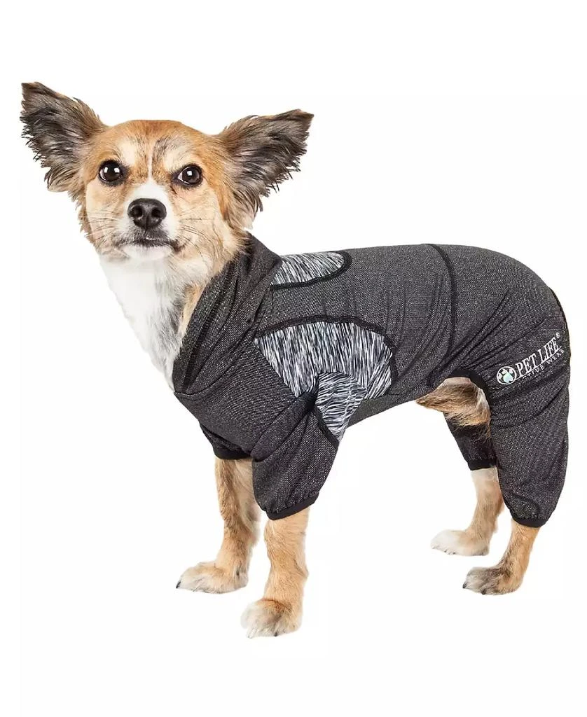 商品Pet Life|Active 'Pawsterity' Performance Two Toned Full Bodied Hoodie,价格¥544,第1张图片