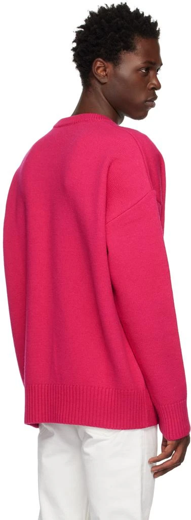 商品AMI|Pink Ami de Cœur Sweater,价格¥1806,第3张图片详细描述