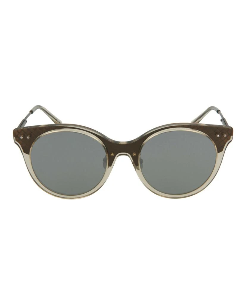 商品Bottega Veneta|Round-Frame Acetate Sunglasses,价格¥904,第1张图片