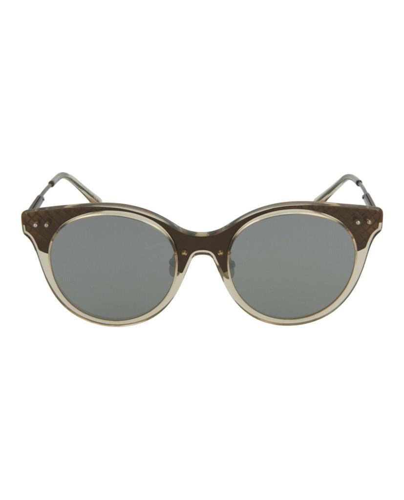 商品Bottega Veneta|Round-Frame Acetate Sunglasses,价格¥884,第1张图片