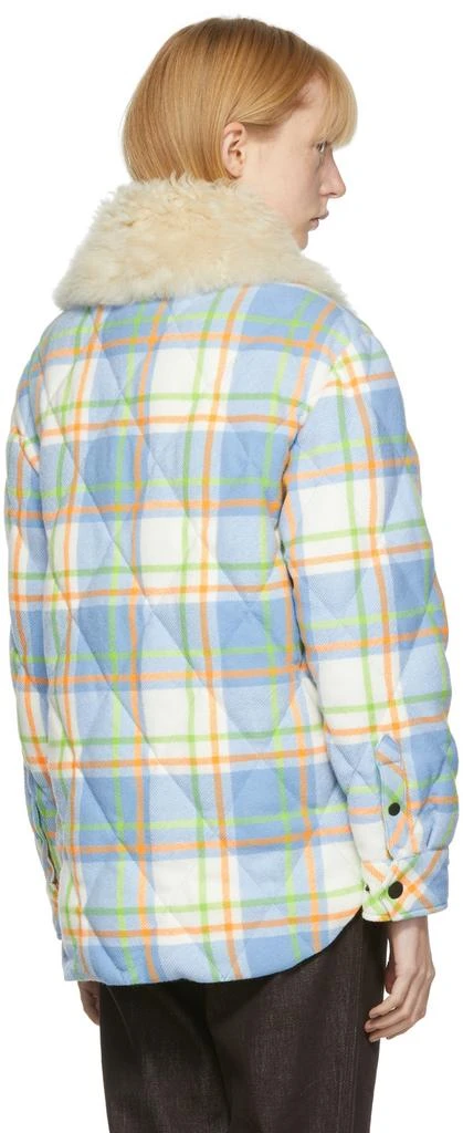 商品Moncler|Blue Check Curienne Jacket,价格¥20583,第3张图片详细描述