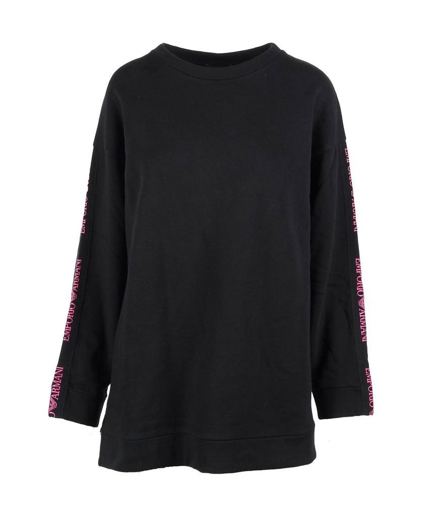 商品Emporio Armani|Women's Black Sweatshirt,价格¥1541,第1张图片