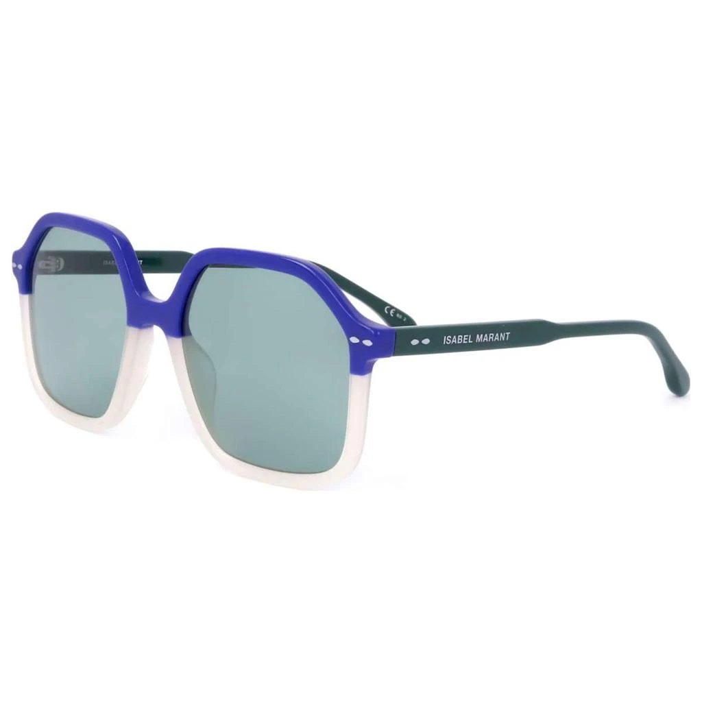商品Isabel Marant|Isabel Marant Women's Blue Geometric Sunglasses,价格¥485,第1张图片