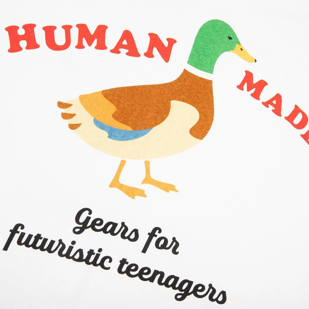 商品Human Made|Graphic L/S T-Shirt #3 - White,价格¥1082,第3张图片详细描述