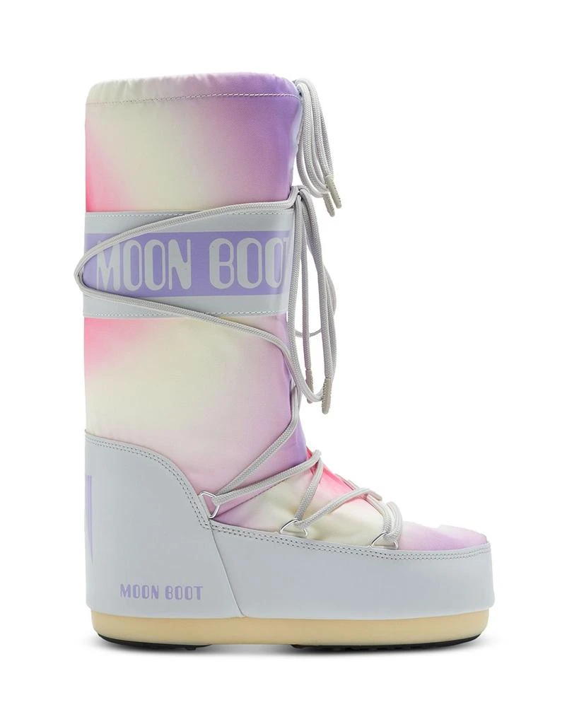 商品Moon Boot|Women's Icon Tie Dye Cold Weather Boots,价格¥1865,第1张图片