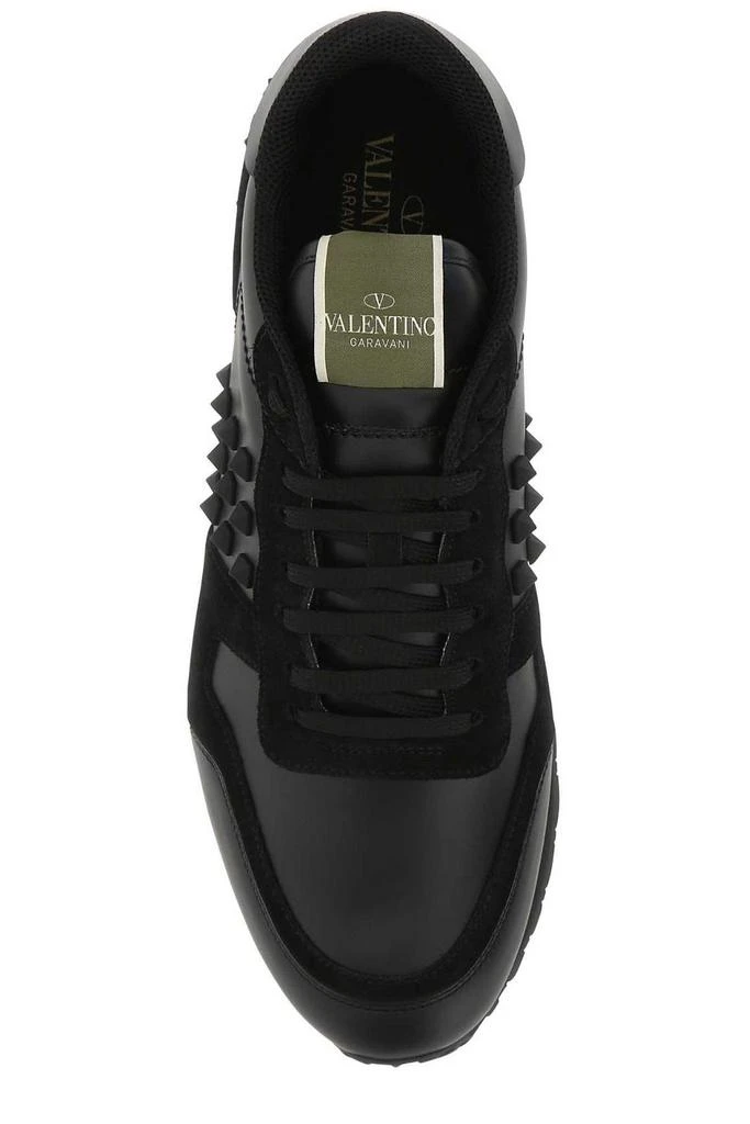 商品Valentino|Valentino Garavani Rockstud Lace-Up Sneakers,价格¥3419,第3张图片详细描述