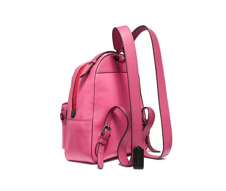 商品Coach|香港直邮COACH蔻驰女士米色粉色印花双肩包款式新颖69522GMOX0,价格¥3830,第4张图片详细描述