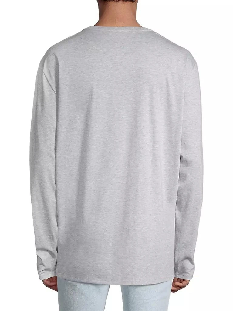 商品Lacoste|Long-Sleeve Cotton T-Shirt,价格¥385,第5张图片详细描述