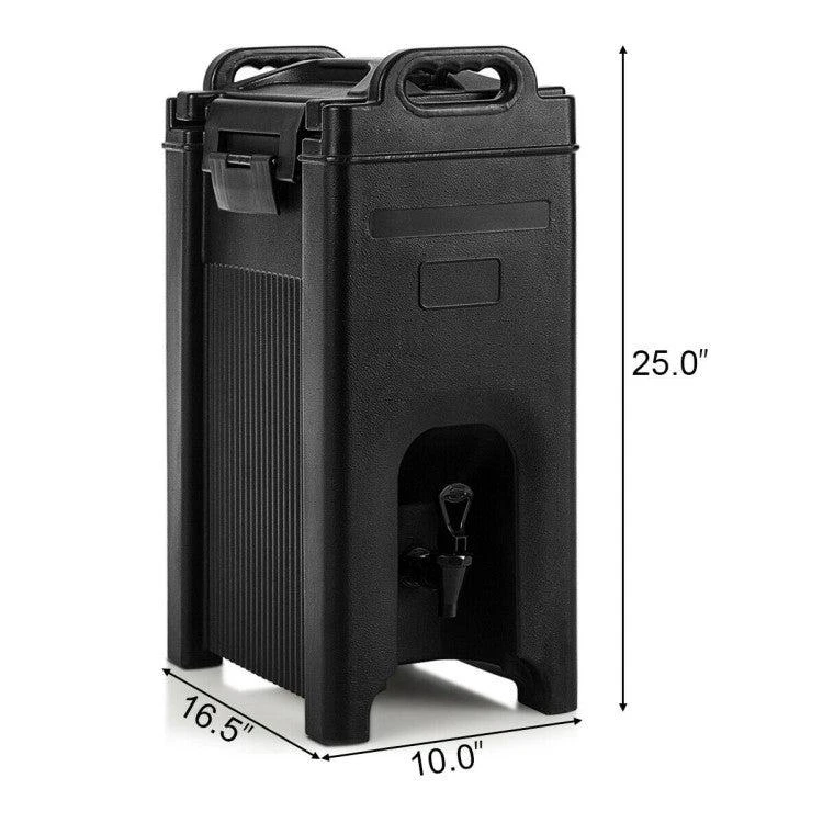 5 Gallon Insulated Beverage Server Dispenser-Black 商品