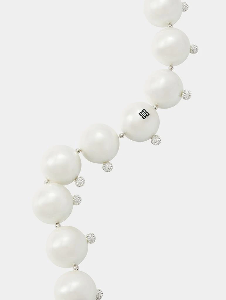 商品Givenchy|Pearl Chunky Crystal Necklace,价格¥9192,第3张图片详细描述