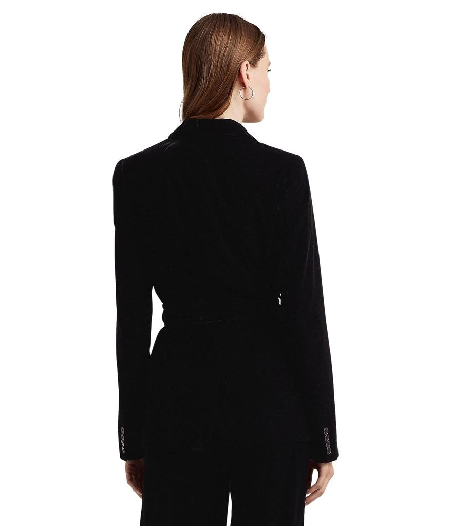 商品Ralph Lauren|Belted Velvet Blazer,价格¥2194,第2张图片详细描述