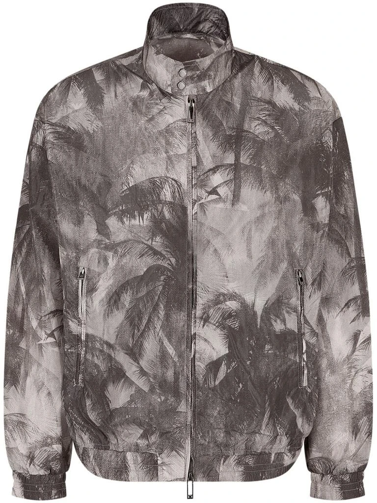 商品Emporio Armani|EMPORIO ARMANI - Nylon Printed Blouson Jacket,价格¥2749,第1张图片