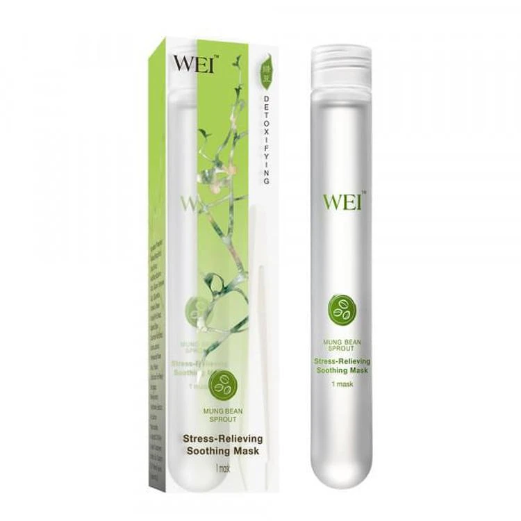 商品WEI|Mung Bean Sprout Stress-Relieving Soothing Mask Single,价格¥54,第1张图片