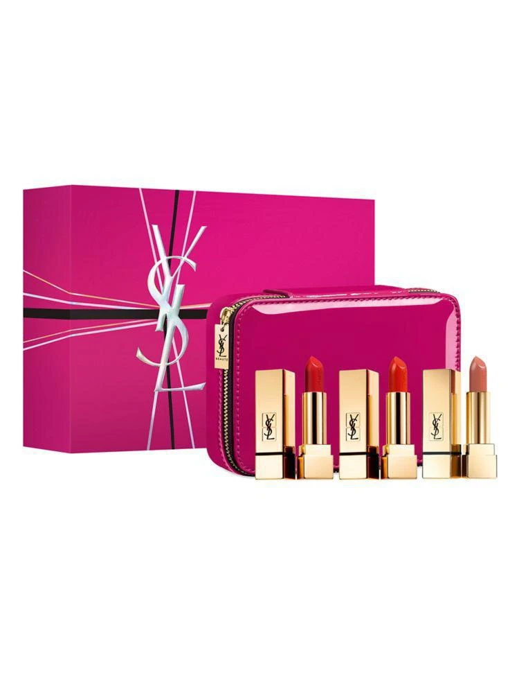 商品Yves Saint Laurent|Limited Edition Rouge Pur Couture Vanity Trio,价格¥593,第2张图片详细描述