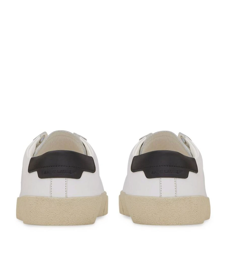 商品Yves Saint Laurent|Leather Court Classic Low-Top Sneakers,价格¥6373,第2张图片详细描述