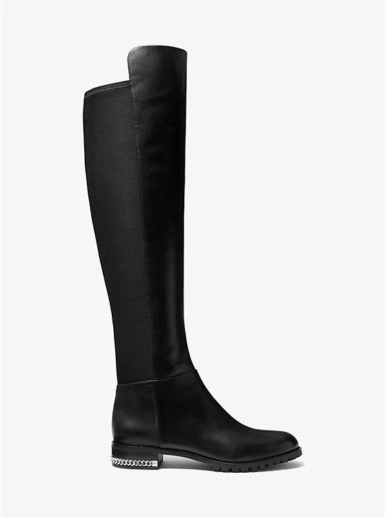 商品Michael Kors|Sabrina Stretch Leather Boot,价格�¥1040,第2张图片详细描述