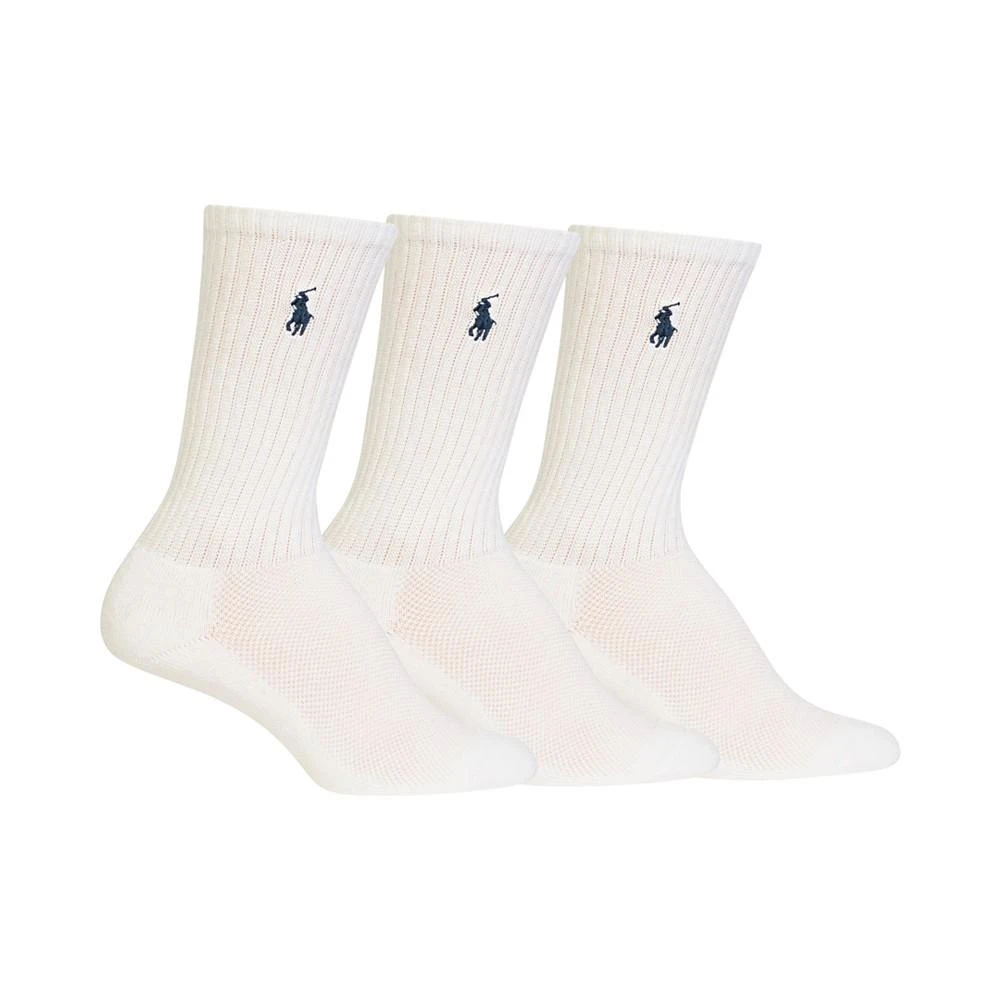 商品Ralph Lauren|Women's 3 Pack Sport Crew Socks,价格¥133,第1张图片