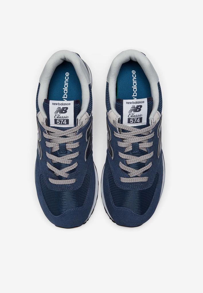574 Core Low-Top Sneakers in Navy with White商品第5张图片规格展示